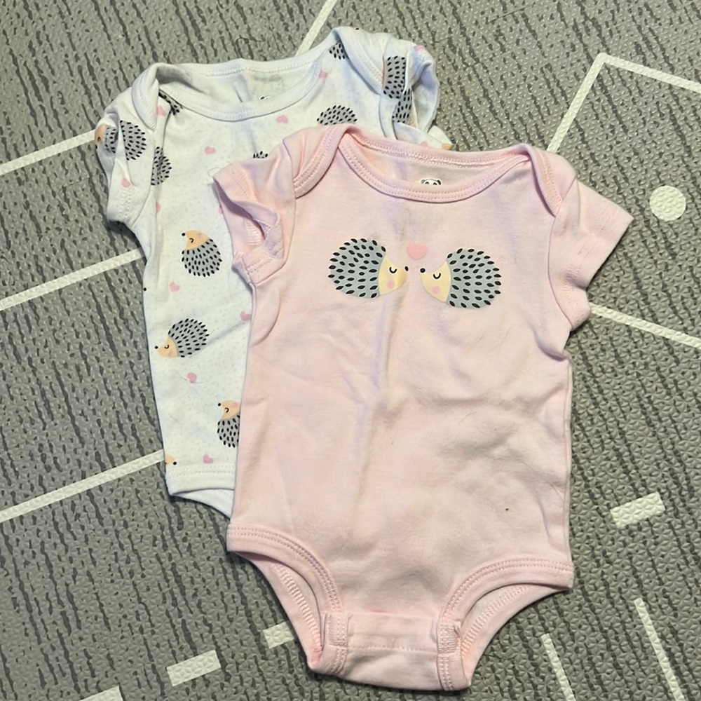 Rococo onsies (x2)-3M